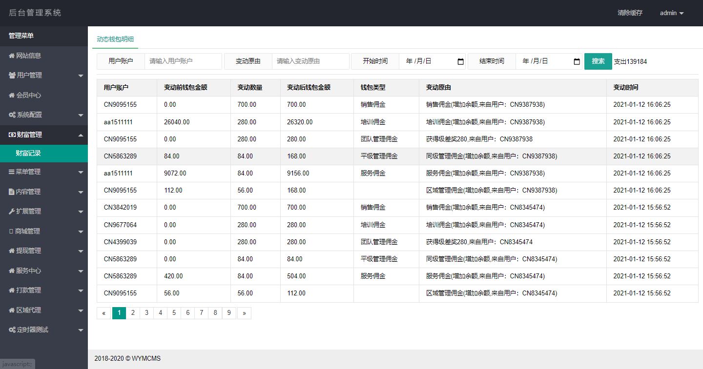 Thinkphp开发的微商分销代理新零售商城源码源码