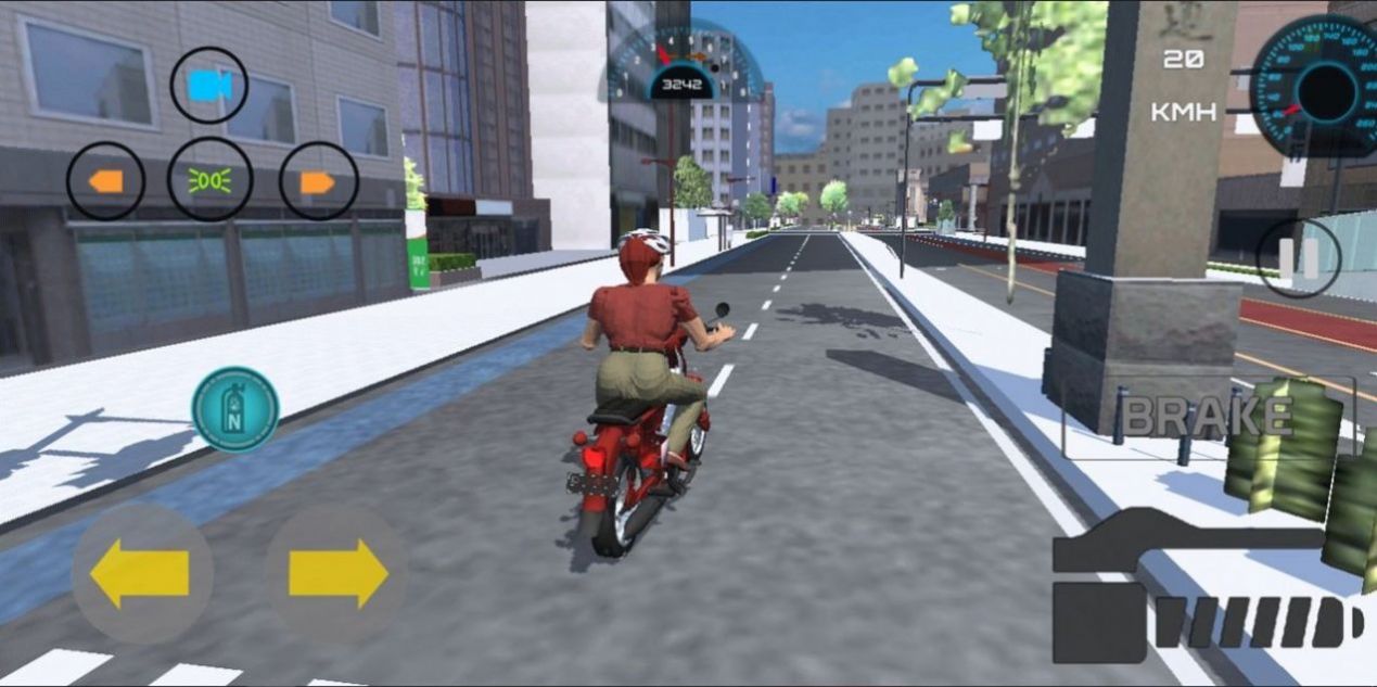 城市摩托模拟驾驶3D游戏手机版（IndianBikeGame3D）图片1