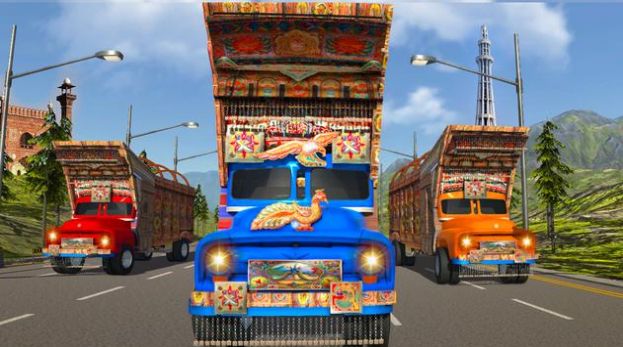 美国卡车驾驶3D游戏中文手机版（American Truck Driving 3D）图片1